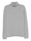 Daniele Fiesoli Turtleneck Long-sleeve Sweater In Gray
