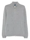 Daniele Fiesoli Zip-front Pocket Cardigan In Gray