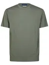 Daniele Fiesoli Man T-shirt Military Green Size M Cotton In Green