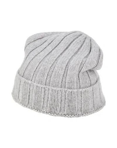 Daniele Fiesoli Babies'  Toddler Boy Hat Grey Size Onesize Cashmere In Gray