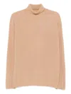 Daniele Fiesoli Turtleneck Sweater In Neutral