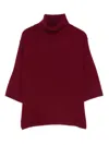Daniele Fiesoli Turtleneck Sweater In Red