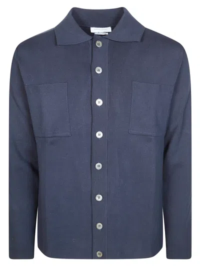Daniele Fiesoli Ultimate Versatile Jacket Shirt For Men In Blue