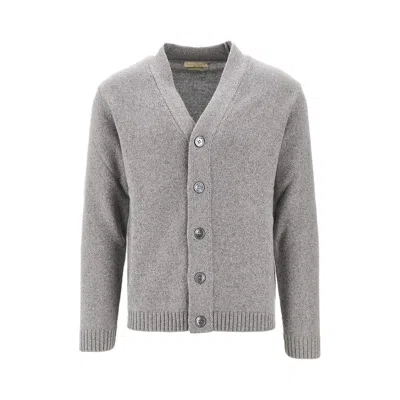 Daniele Fiesoli Upcycled Cashmere Cardigan In Gray