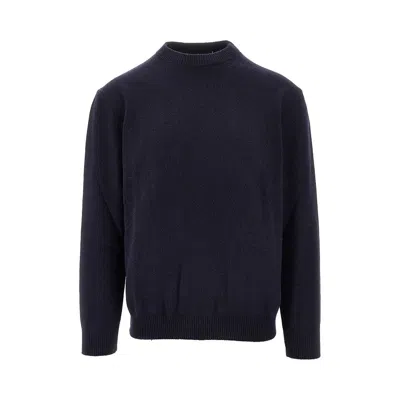 Daniele Fiesoli Upcycled Cashmere Crewneck Sweater In Blue
