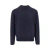 Daniele Fiesoli Upcycled Cashmere Crewneck Sweater In Blue
