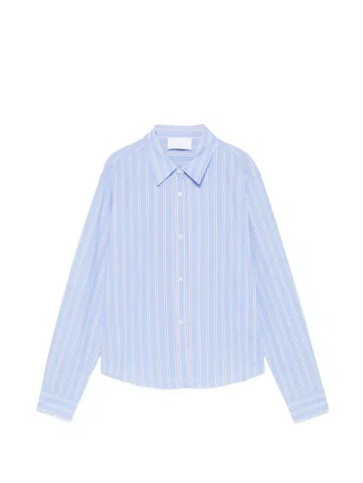 Daniele Fiesoli Vertical-stripe Shirt In Brown