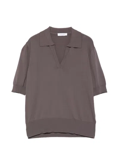 Daniele Fiesoli V-neck T-shirt In Gray