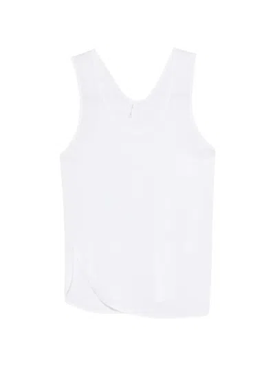 Daniele Fiesoli 스쿱 넥 탑 In White