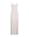 Daniele Fiesoli Woman Maxi Dress Ivory Size 3 Linen, Organic Cotton In White