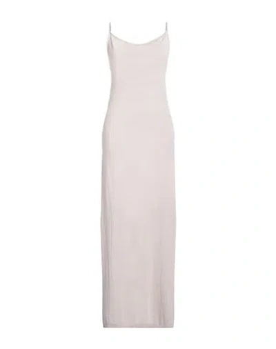 Daniele Fiesoli Woman Maxi Dress Ivory Size 3 Linen, Organic Cotton In White