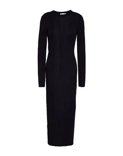 Daniele Fiesoli Woman Midi Dress Midnight Blue Size S Merino Wool
