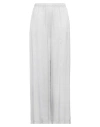 Daniele Fiesoli Woman Pants Light Grey Size L Viscose