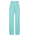 Daniele Fiesoli Woman Pants Turquoise Size 2 Organic Cotton, Recycled Polyamide In Blue