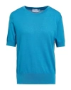 Daniele Fiesoli Woman Sweater Deep Teal Size 3 Cotton, Modal In Green