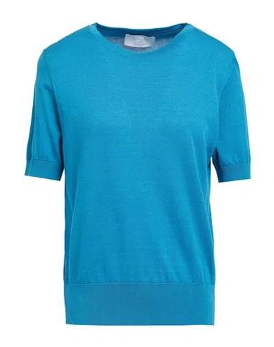 Daniele Fiesoli Woman Sweater Deep Teal Size 3 Cotton, Modal In Green