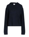 Daniele Fiesoli Woman Sweater Midnight Blue Size 2 Merino Wool