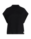 Daniele Fiesoli Woman T-shirt Black Size 3 Cotton