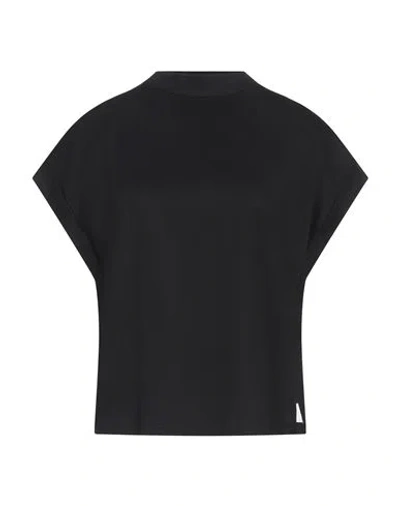 Daniele Fiesoli Woman T-shirt Black Size M Cotton In Black