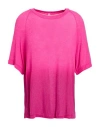 Daniele Fiesoli Woman T-shirt Magenta Size Xs Viscose, Nylon, Cashmere, Elastane