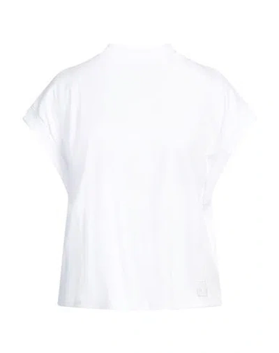 Daniele Fiesoli Woman T-shirt White Size M Cotton