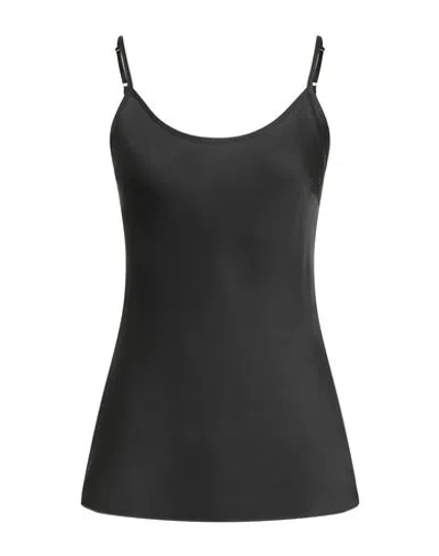 Daniele Fiesoli Woman Top Black Size M Viscose