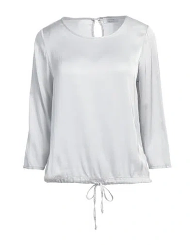 Daniele Fiesoli Woman Top Light Grey Size S Viscose