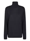 Daniele Fiesoli Wool Roll-neck Sweater In Black