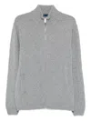 Daniele Fiesoli Zip-front Pocket Cardigan In Gray