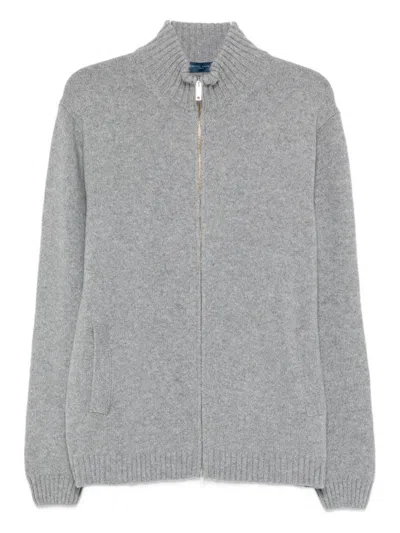 DANIELE FIESOLI ZIP-FRONT POCKET CARDIGAN
