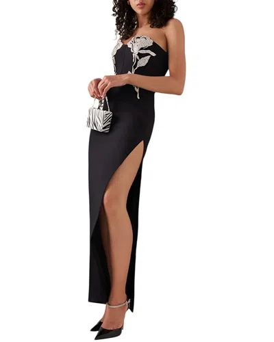 Daniele Oro Mini Dress In Black