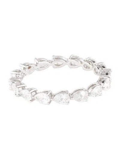 Pre-owned Daniella Design 18k 1.40ctw Diamond Eternity Band Ring In Multi