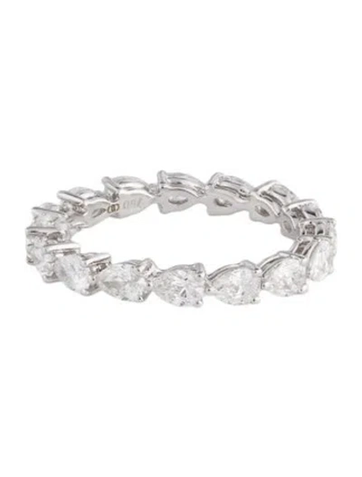Pre-owned Daniella Design 18k 1.93ctw Diamond Eternity Band Ring In Multi