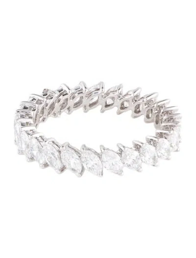 Pre-owned Daniella Design 18k 2.21ctw Diamond Eternity Band In Multi