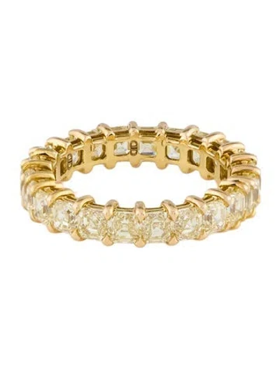 Pre-owned Daniella Design 18k 3.60ctw Diamond Eternity Ring In Multi
