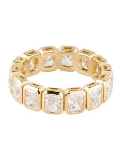 Pre-owned Daniella Design 18k 4.76ctw Diamond Eternity Band Ring In Multi