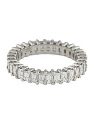 Pre-owned Daniella Design Platinum 2.61ctw Diamond Eternity Band In Multi