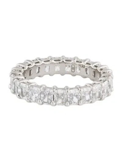 Pre-owned Daniella Design Platinum 4.30ctw Diamond Eternity Band In Multi