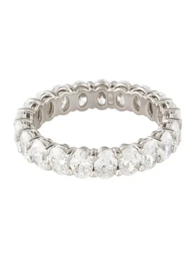 Pre-owned Daniella Design Platinum 5.12ctw Diamond Eternity Band In Multi