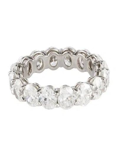 Pre-owned Daniella Design Platinum 6.39ctw Diamond Eternity Band In Multi