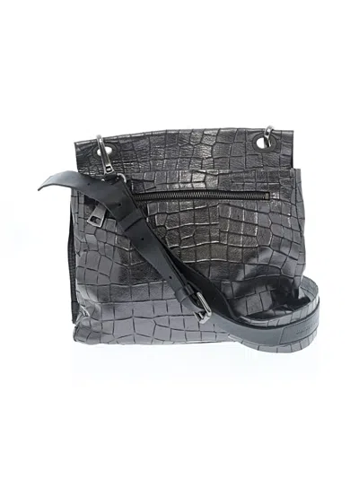 Pre-owned Daniella Lehavi Crossbody Bag In Black