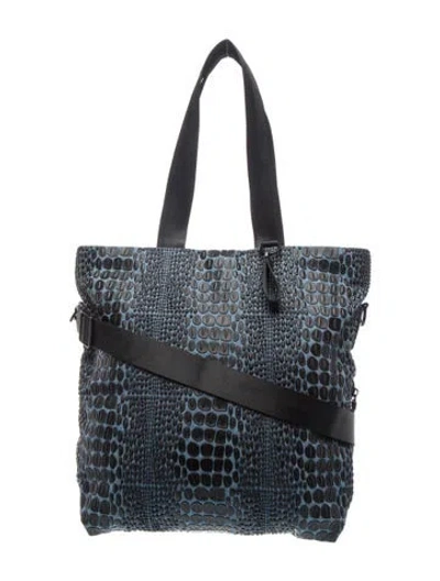 Pre-owned Daniella Lehavi Tote In Blue