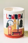 Daniella Manini X Anthropologie Woody Spring Rain & Bright Bergamot Boxed Ceramic Candle In Yellow