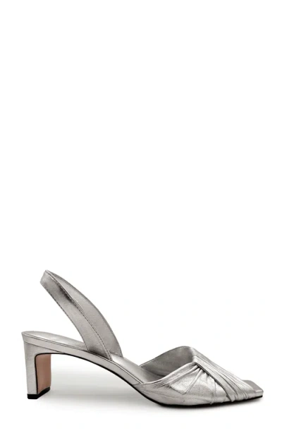 Daniella Shevel Riley Pump In Silver