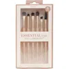 Danielle 6-piece Makeup Brush Set In Brown