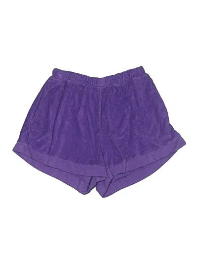 Pre-owned Danielle Bernstein Athletic Shorts In Purple