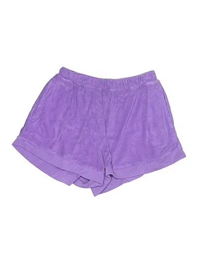 Pre-owned Danielle Bernstein Athletic Shorts In Purple