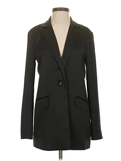Pre-owned Danielle Bernstein Blazer Jacket In Black