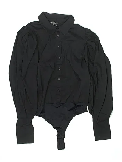 Pre-owned Danielle Bernstein Bodysuit In Black