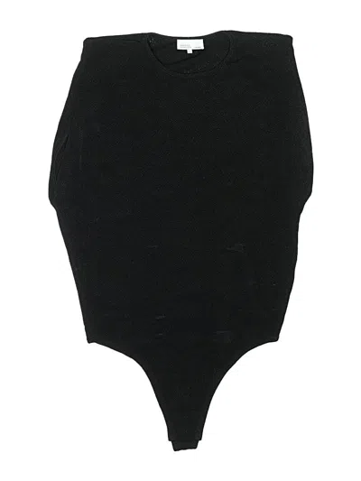 Pre-owned Danielle Bernstein Bodysuit In Black